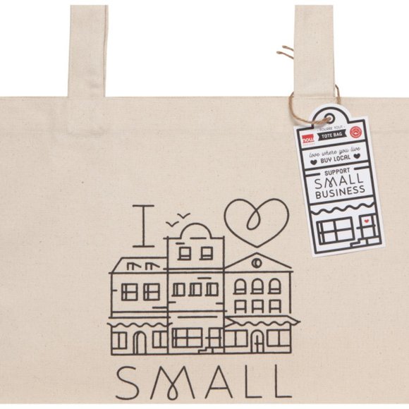 Promo "I Love Small Business" Tote Bag NWT - Picture 2 of 3